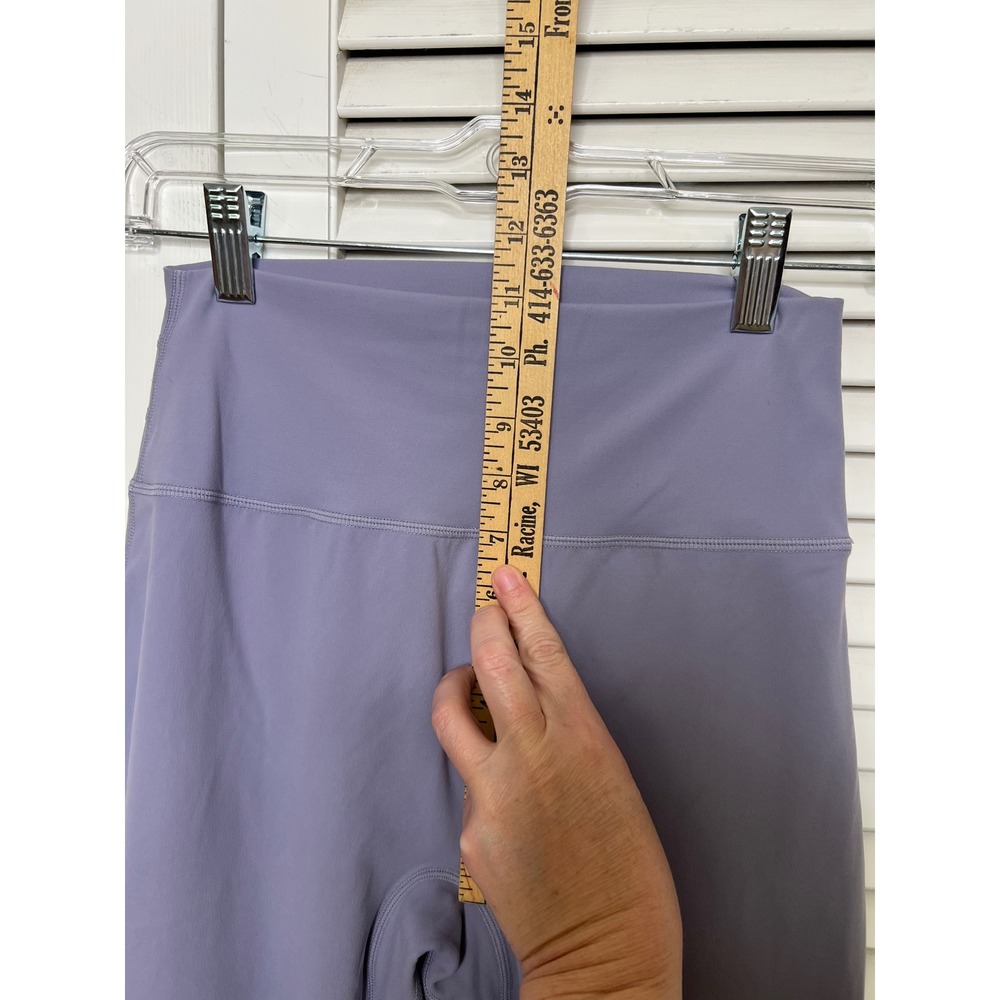 Buffbunny Leggings Women's Medium Lavender Gray High Waist Yoga workout - Picture 5 of 5